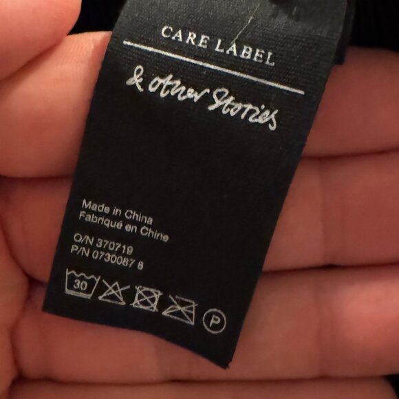 & Other Stories Black Jumpsuit - Picture 4 of 4